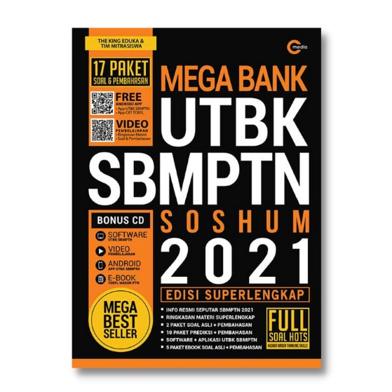 Ag - MEGA BANK UTBK SBMPTN SOSHUM 2021 (บวกซีดี)