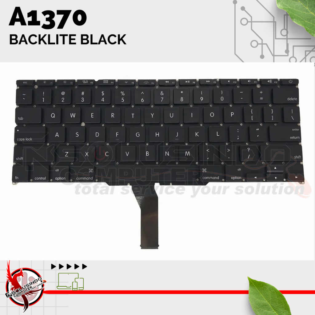 Macbook Air 11 นิ้ว A1370 2011 A1465 2012 2015 UK แบ็คไลท์ MD223, MD224, MC505, MC506, MC968, MC969,