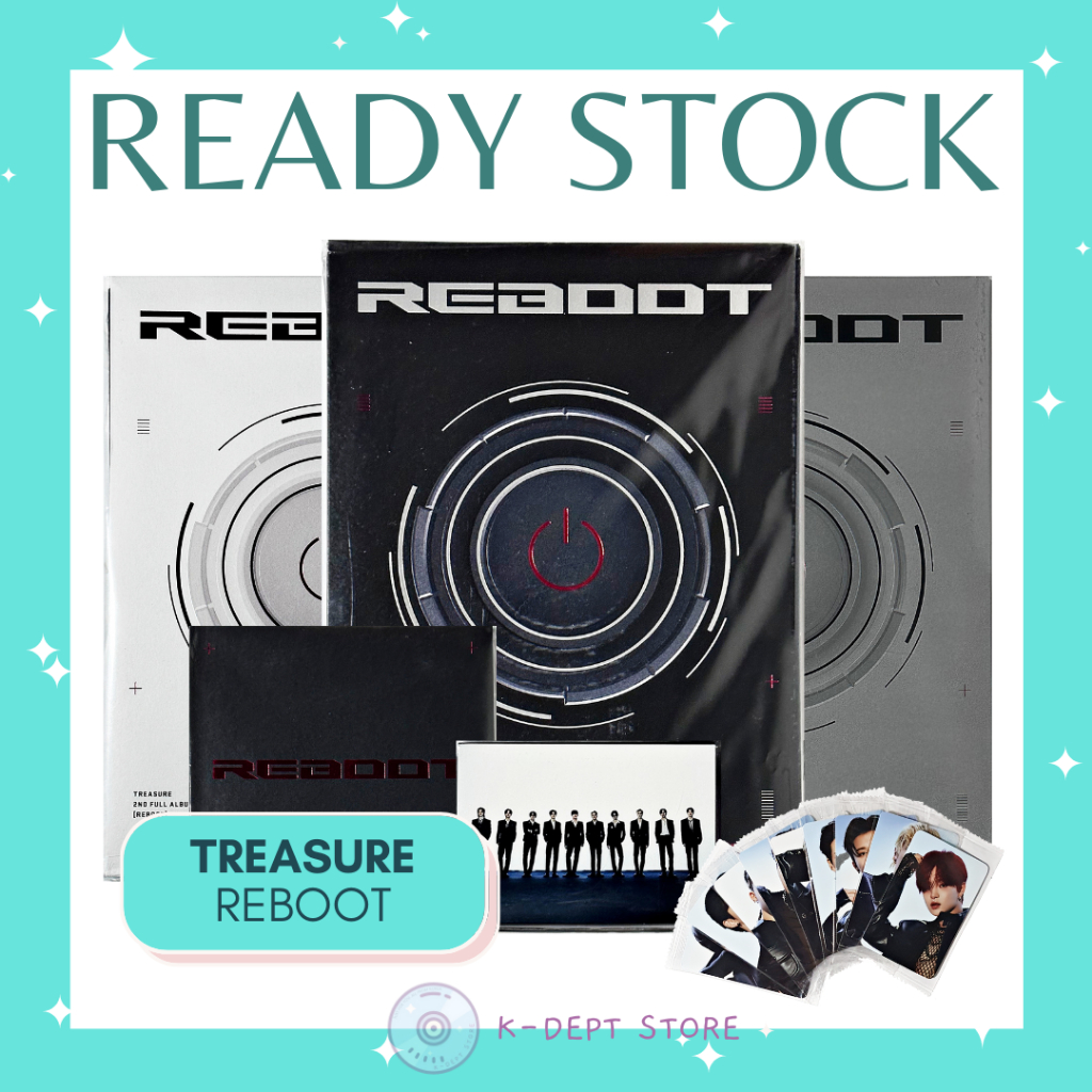 TREASURE REBOOT PHOTOBOOK DIGIPACK YG TAG อัลบั้มที่ 2