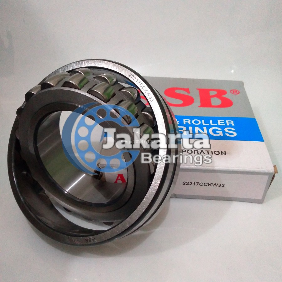 22217 CCKW33 SPHERICAL ROLLER BEARING LAKER LAHER 22217CCKW33 (85X156X36) ASB