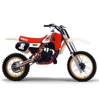 สติกเกอร์รูปลอก สําหรับ Yamaha YZ80 1985 Hatesix