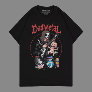 เสื้อยืด พิมพ์ลายวง Dadmetal parody สําหรับผู้ชาย และผู้หญิง