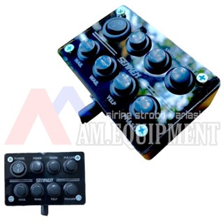 TOMBOL 7 ปุ่มไซเรนจัมเปอร์ปุ่มอะคริลิค Senken