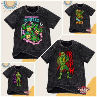 เสื้อยืด ลาย Ninja Turtle the Mututan สําหรับเด็ก