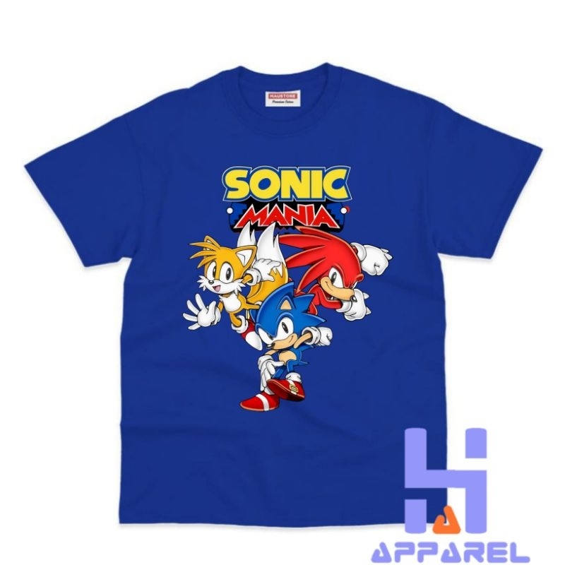 เสื้อยืด ลาย Sonic THE HEDGEHOG สําหรับเด็ก