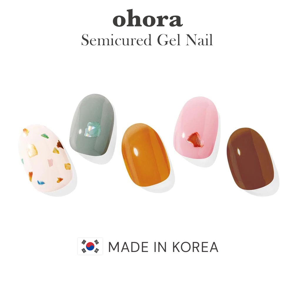 Ohora Butterscotch - เพ้นท์เล็บเจลกึ่งโค้ง