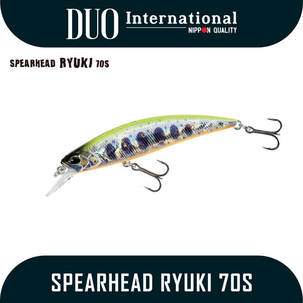 เหยื่อตกปลาหล่อ Duo International Spearhead Ryuki 70S SW Limited