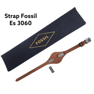 สายนาฬิกาข้อมือ Fossil Georgia Bone 8 มม. ES3148 ES3060 ES3077