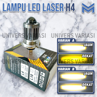 หลอดไฟหน้ารถยนต์ Led H4 2 โหมด สูงต่ํา 18w AC และ DC: 8V - 80V UNIVERSAL ORIGINAL BRAND MOSCOW