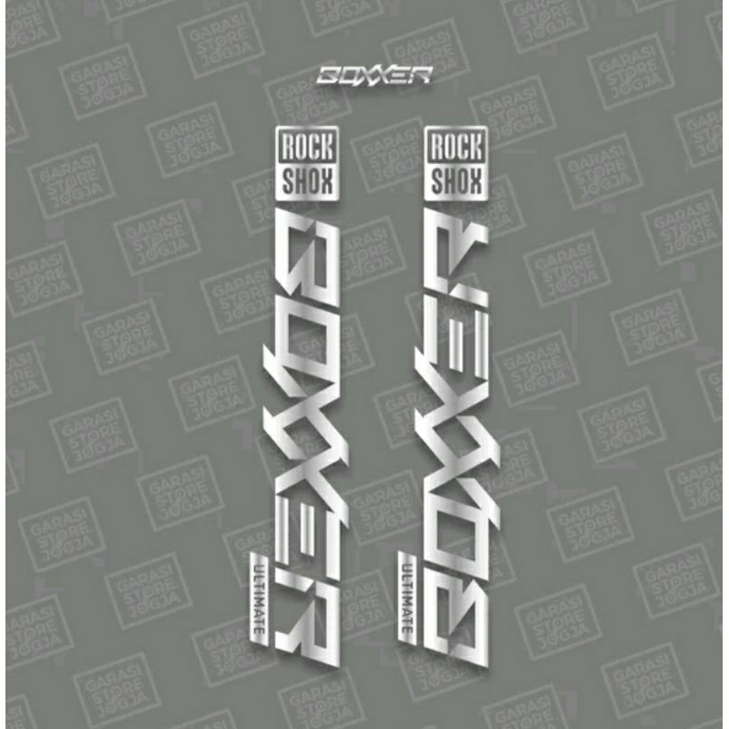 Rockshox Boxxer Ultimate Cutting Sticker Decal