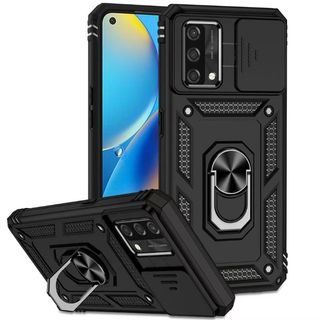 0509 VVV CASEปลอกHP SLIDEกล้องแหวนสําหรับOPPO A5I A3 A3X NFC A3PRO A1K A31 A8 A54 RENO 6 11 11F 11PR