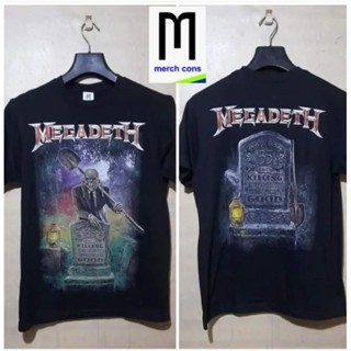 เสื้อยืด พิมพ์ลาย Messiah Band OVHELL MEGADETH ENTOMBED HELLOWEEN BRUTAL TRUTH ORIGIN