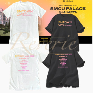 เสื้อยืด พิมพ์ลายโลโก้ SMCU PALACE Rainbown LIVE 2023 KPOP AESPA TVXQ REDVELVET SUPER JUNIOR NCTDREAM WAYV NCT127 แฟชั่น