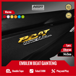 สติกเกอร์โลโก้ BEAT EMBLEM EDITION BEAT BEAT 2018 2022 2023 1 ชิ้น