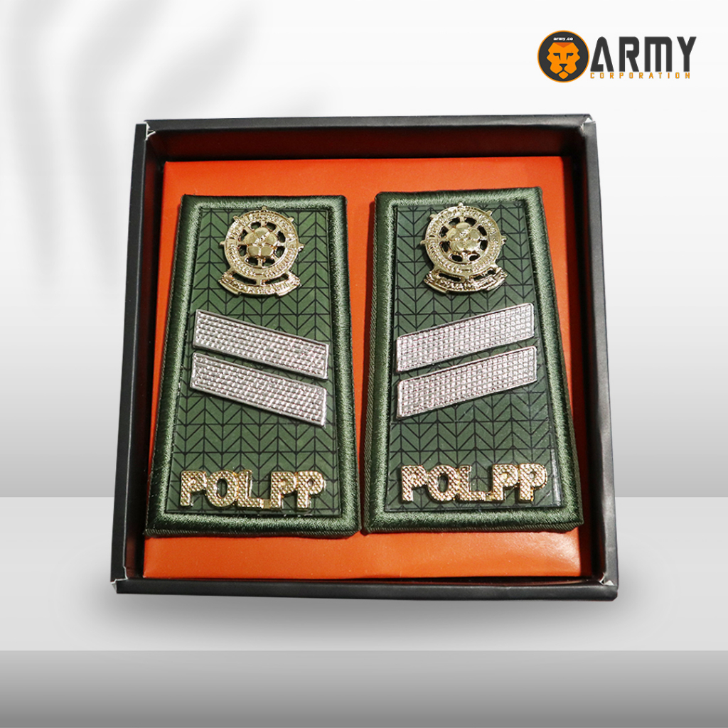 HIJAU PDH RANK EMBROIDERED SAPOL PP GROUP 2B POL PP MIKA GREEN LIST ใหม่ล่าสุด