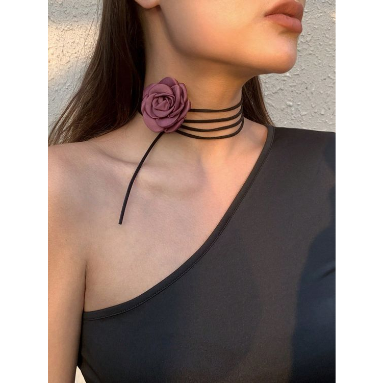 โชคเกอร์ Mauve Rose*