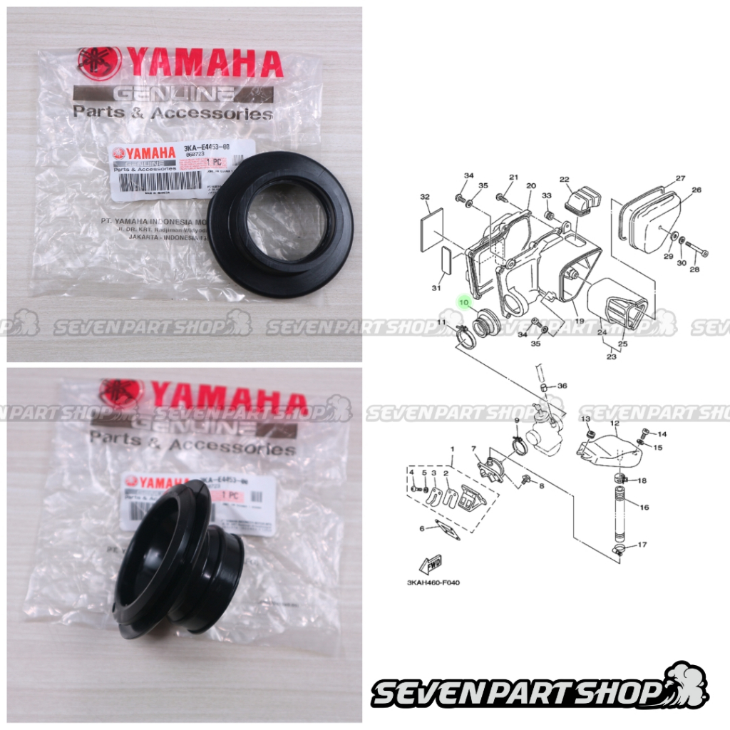 ยาง JOINT FILTER RX KING RXK ORIGINAL YGP 3KA-E4453-00