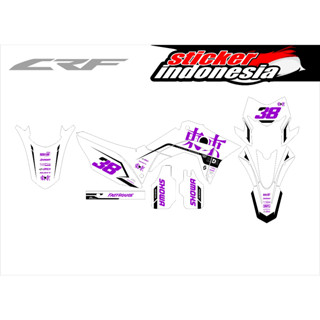 สติกเกอร์ DECAL CRF STRIPING FULL BODY v3 15