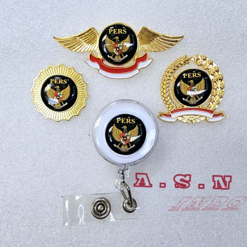 Pers Yoyo Id Card PERS Logo Pin Pers Badge