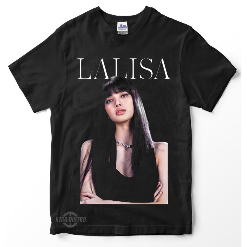 เสื้อยืด พิมพ์ลาย Kpop LALISA metallisa สไตล์เกาหลี