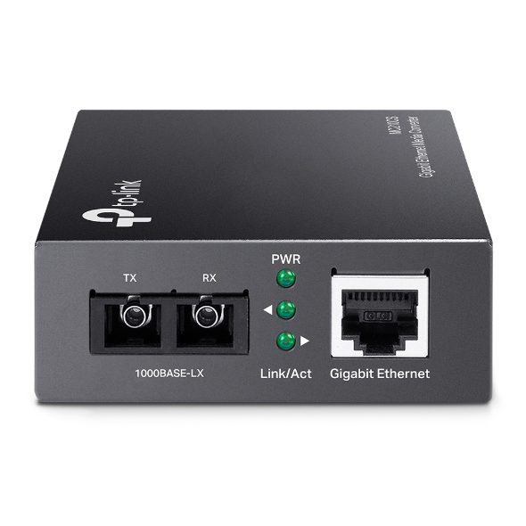 TP-LINK TPLINK MC210CS GIGABIT SINGLE-MODE SC FIBER MEDIA CONVERTER