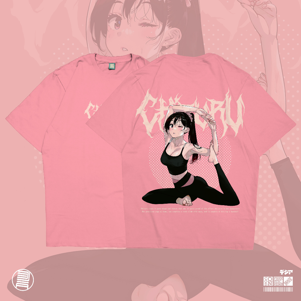 Chizuru Ichinose Mizuhara Katari Kanojo Waifu อะนิเมะมังงะ Baju Wibu เสื้อยืดญี่ปุ่น DJA ผ้า