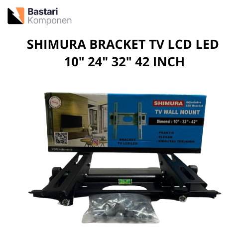 SHIMURA TV LCD LED BRACKET 10" 24" 32" 42 INCH TV BRECKET 10 - 42 INCH
