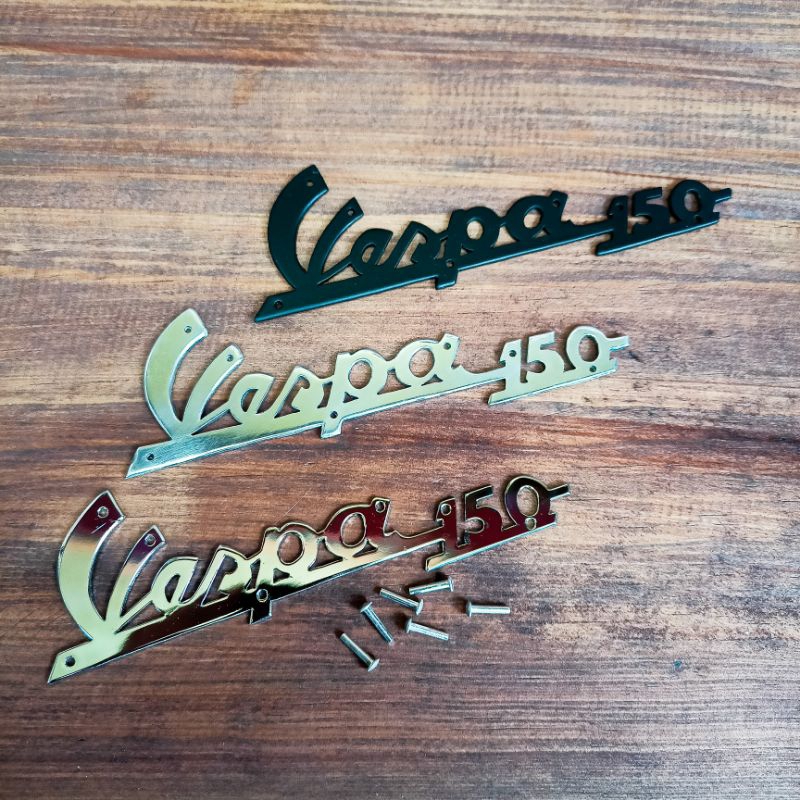 Emblem emblim vespa vbb vnb โครเมียมเก่า