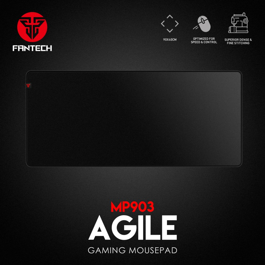 Fantech AGILE MP353 MP453 MP903 MEDIUM LARGE XL แผ่นรองเมาส์สําหรับเล่นเกมกันน้ํากันลื่นของแท้