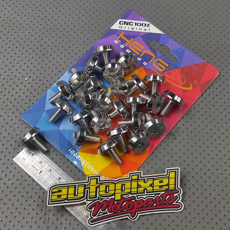 Probolt Bolt หัวโตเกลียว slash m6x15 heng thailand เดิม
