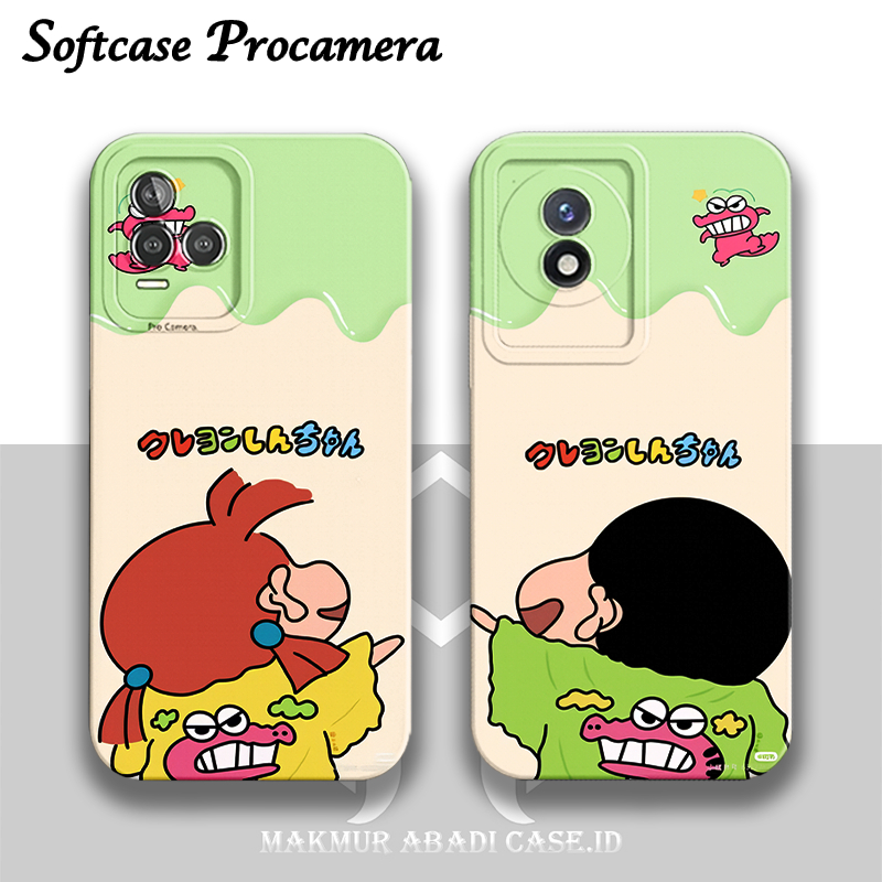 SOFTCASE PROCAMERA COUPLE VIVO Y27 5G Y36 4G V27 V27E V25 PRO V25E V23E V23 V15 V15PRO Y19 Y17 Y12 Y