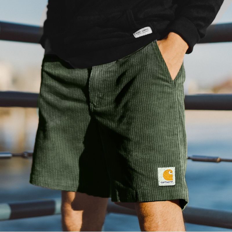 จริง PICT Boardshort corduroy short กางเกงขาสั้นผ้าลูกฟูกขนาดจัมโบ้ผู้ชาย