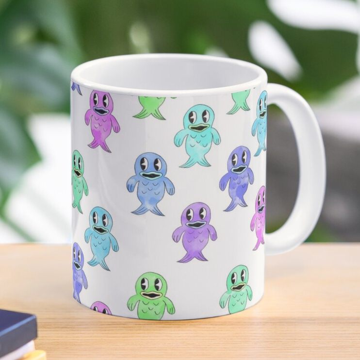 แก้วเซรามิค Gizzard fishies