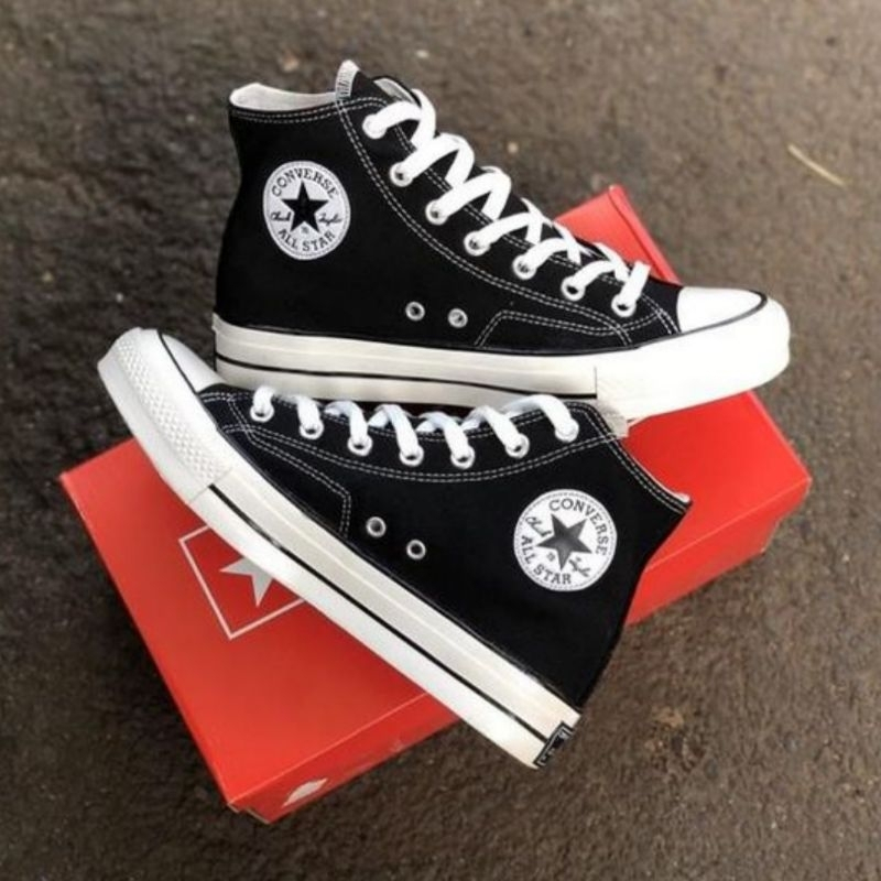Converse Chuck Taylor 70s Black White Low Shoes For Women Converse ของแท้ 100%