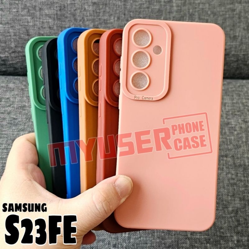 SAMSUNG S23 FE CASE MACAROON PRO CAMERA CASE SAMSUNG S23 FE