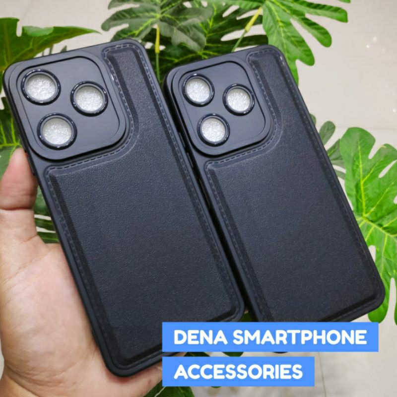 เคสนิ่ม Tecno Spark 10 Spark 10 NFC KI5Q Tecno Spark 10C KI5M หนังสีดํา