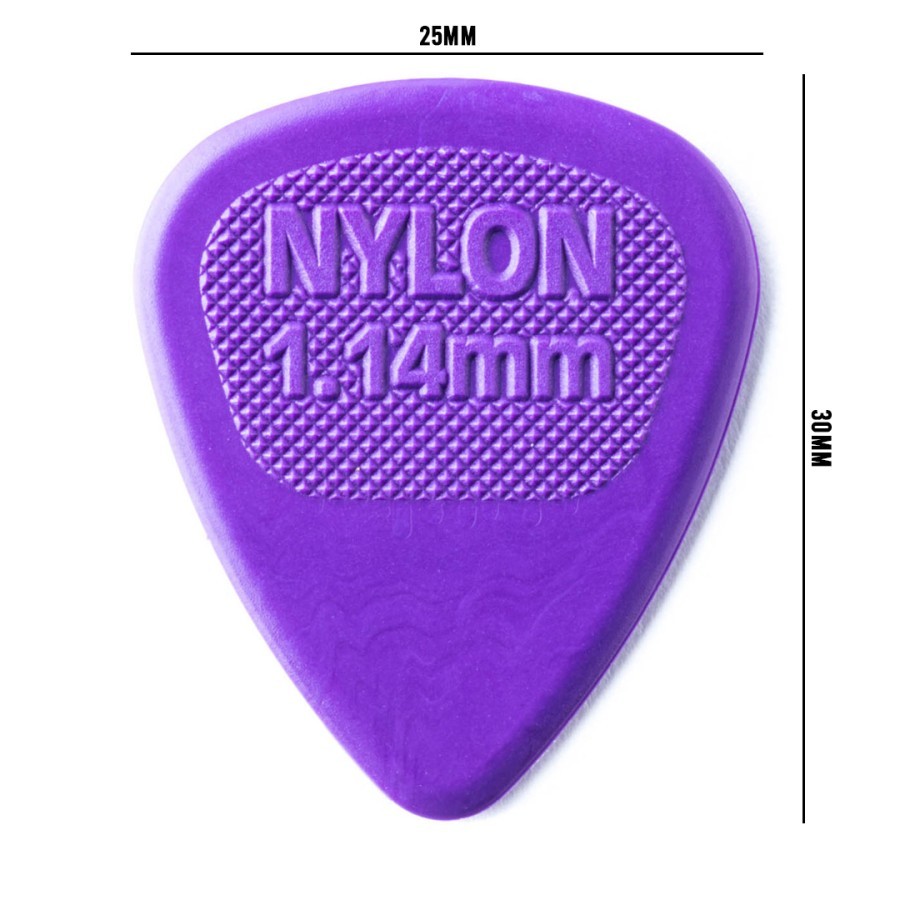 Nylon Guitar Pick Dunlop Midi Pick