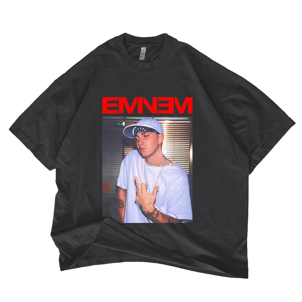 เสื้อยืด Eminem - Bootleg Tshirt - เสื้อยืดโอเวอร์ไซส์