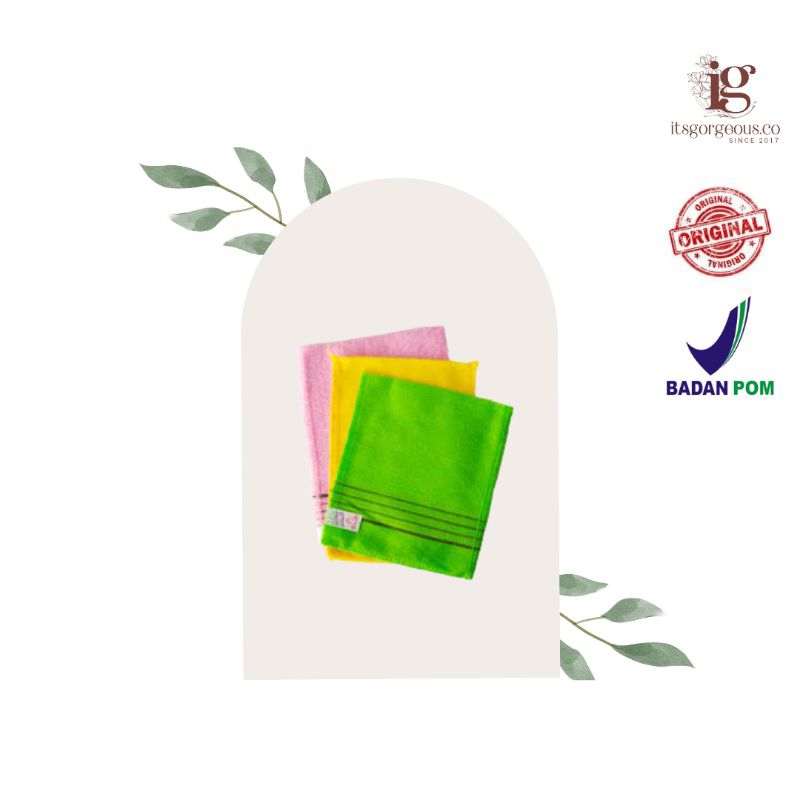 ผ้าขนหนูเกาหลี ITALY EXFOLIATING TOWEL - ผ้าเช็ดตัว DAKI REMOVAL