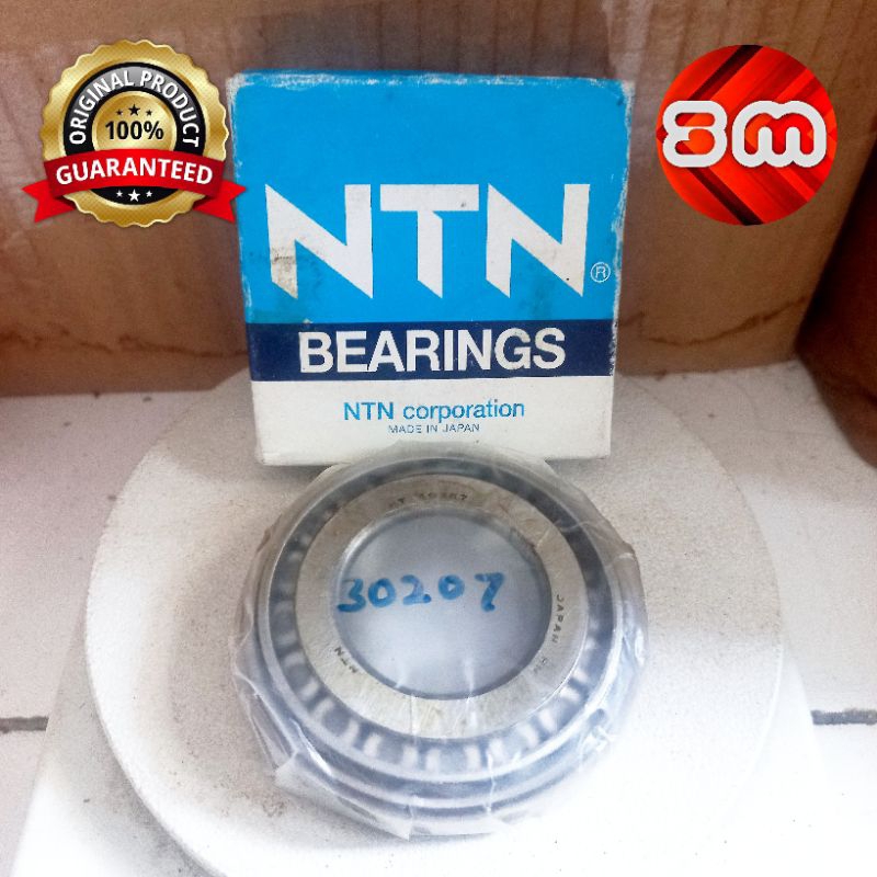 แบริ่งล้อหน้าด้านนอก Bering Bearing PS100 Colt Diesel 4T 30207 NTN Japan