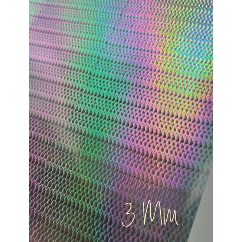 Hot STAMPING FOIL / HOLOGRAM FOIL / HOLOGRAPHIC FOIL SMALL SCALES MOTIF 3 mm