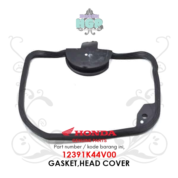 12391K44V00 - หัวยาง Beat ESP (ปะเก็น, ฝาครอบหัว) Original AMM Sil Hed
