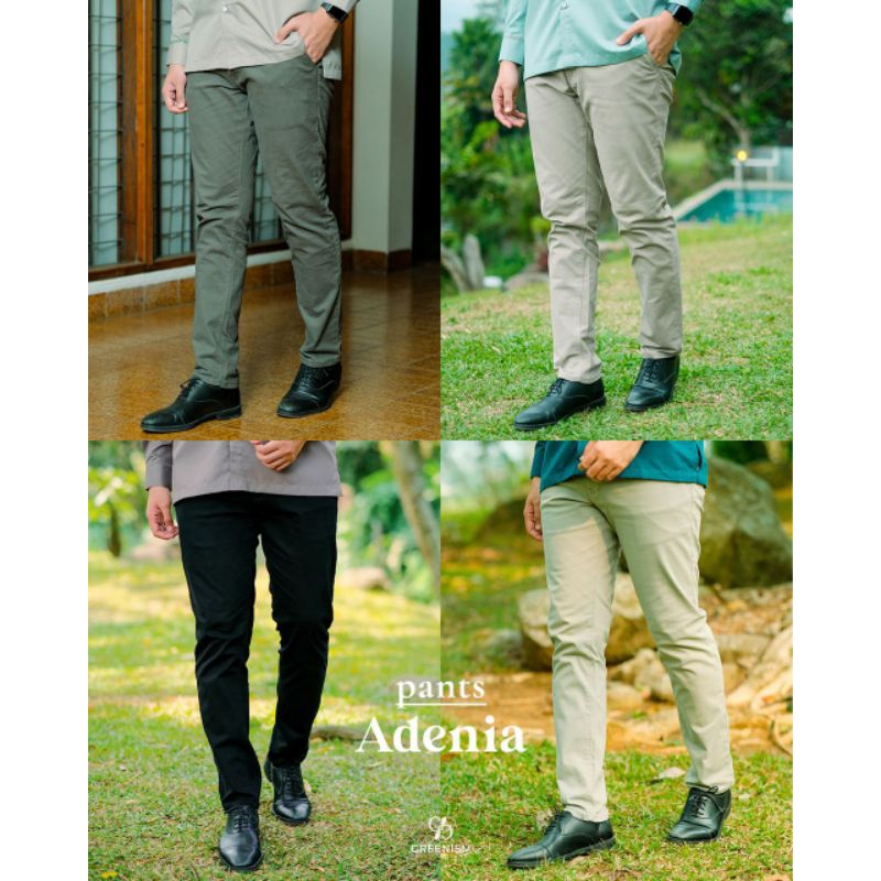 Adenia PANTS GREENISM MEN& 39;S TROUSERS