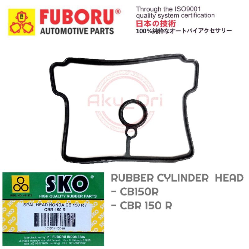 ยางซีล HEAD CB150R FUBORU ยาง ซิลหัว cbr150r