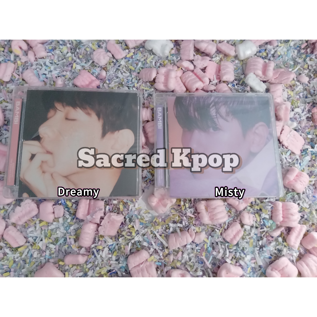 EXO BAEKHYUN Bambi 3rd Mini Album [Jewelry Case Ver.] อัลบั้มอย่างเป็นทางการ SEALED