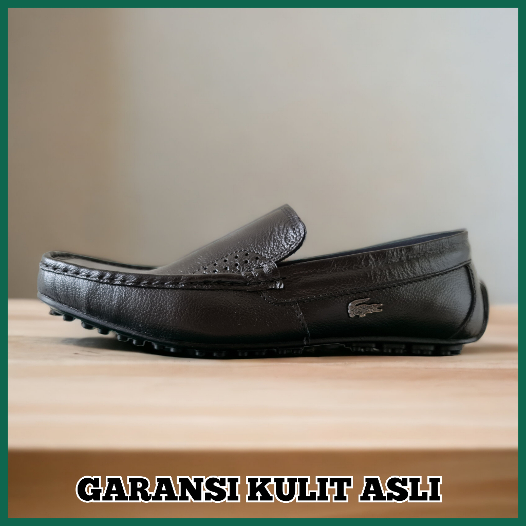 รองเท้าทํางาน FORMAL สําหรับผู้ชาย หนังแท้ SIZE 38-44 / รองเท้าโลฟเฟอร์ SLIP-ON สําหรับผู้ชาย รองเท้าโลฟเฟอร์ WEDDING - รูปที่ 4