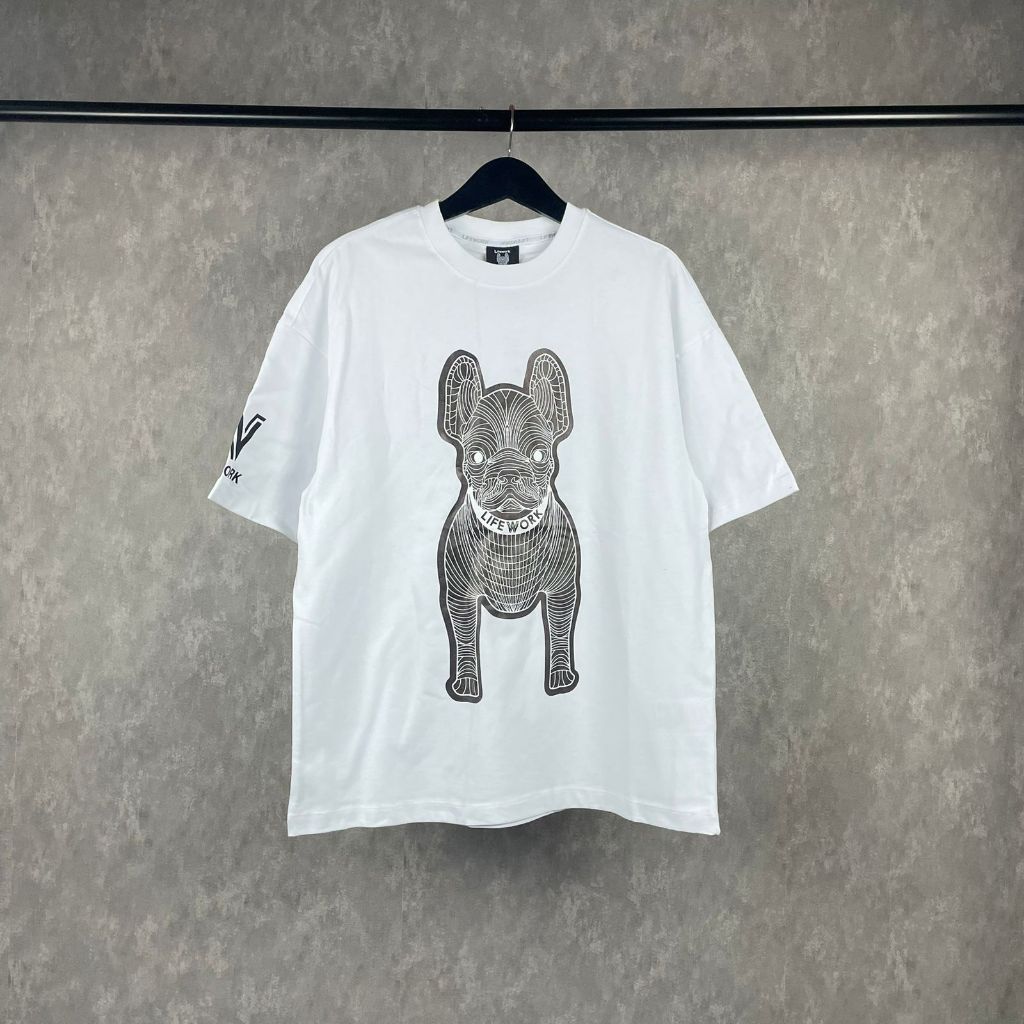 [คุณภาพ vvVIP] เสื้อยืด lifework เสื้อ oversize สําหรับผู้ชาย ป้ายเต็ม