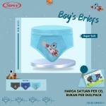 3 ชิ้น SOREX KIDS BOY GM SERIES - BOYS& 39; UNDERWEAR CD