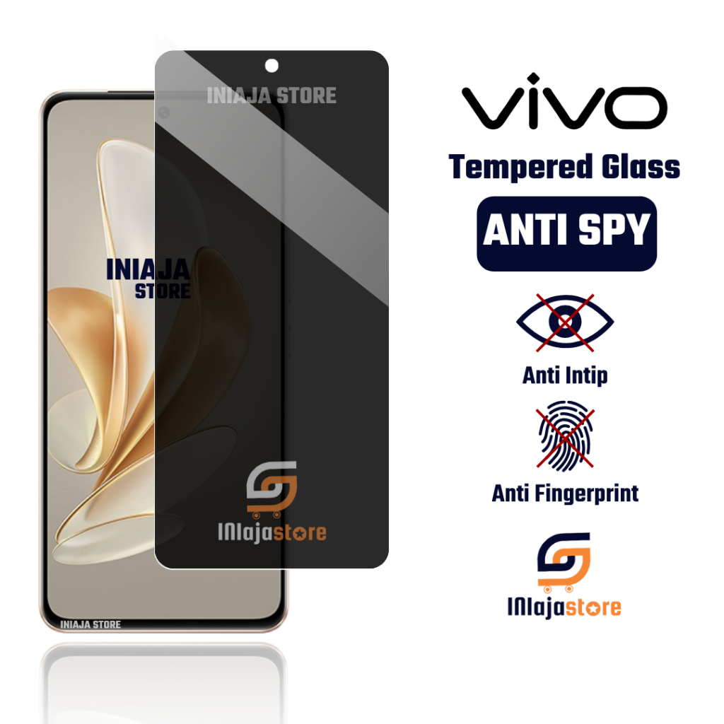LAYARกระจกนิรภัยAnti Spy Vivo V29e 5G V27e V20 V20 Pro V20 Se V21 V21 5G V21e V21e 5G V23 V23 5G V23
