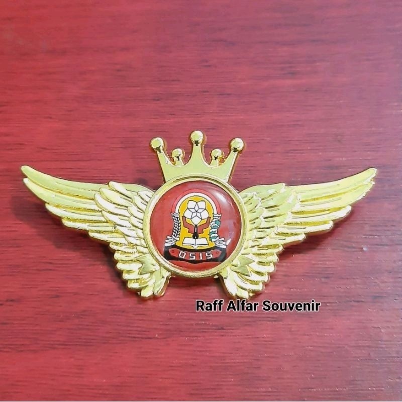 HIGH SCHOOL OSIS PIN - WING CROWN OSIS บรูช